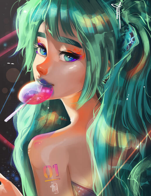 Hatsune Miku - Vocaloid